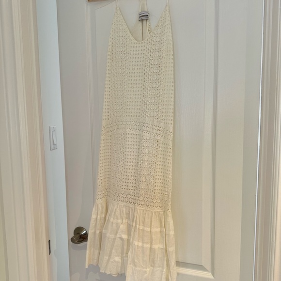 Urban outfitters crocheted cream dress - Picture 1 of 3